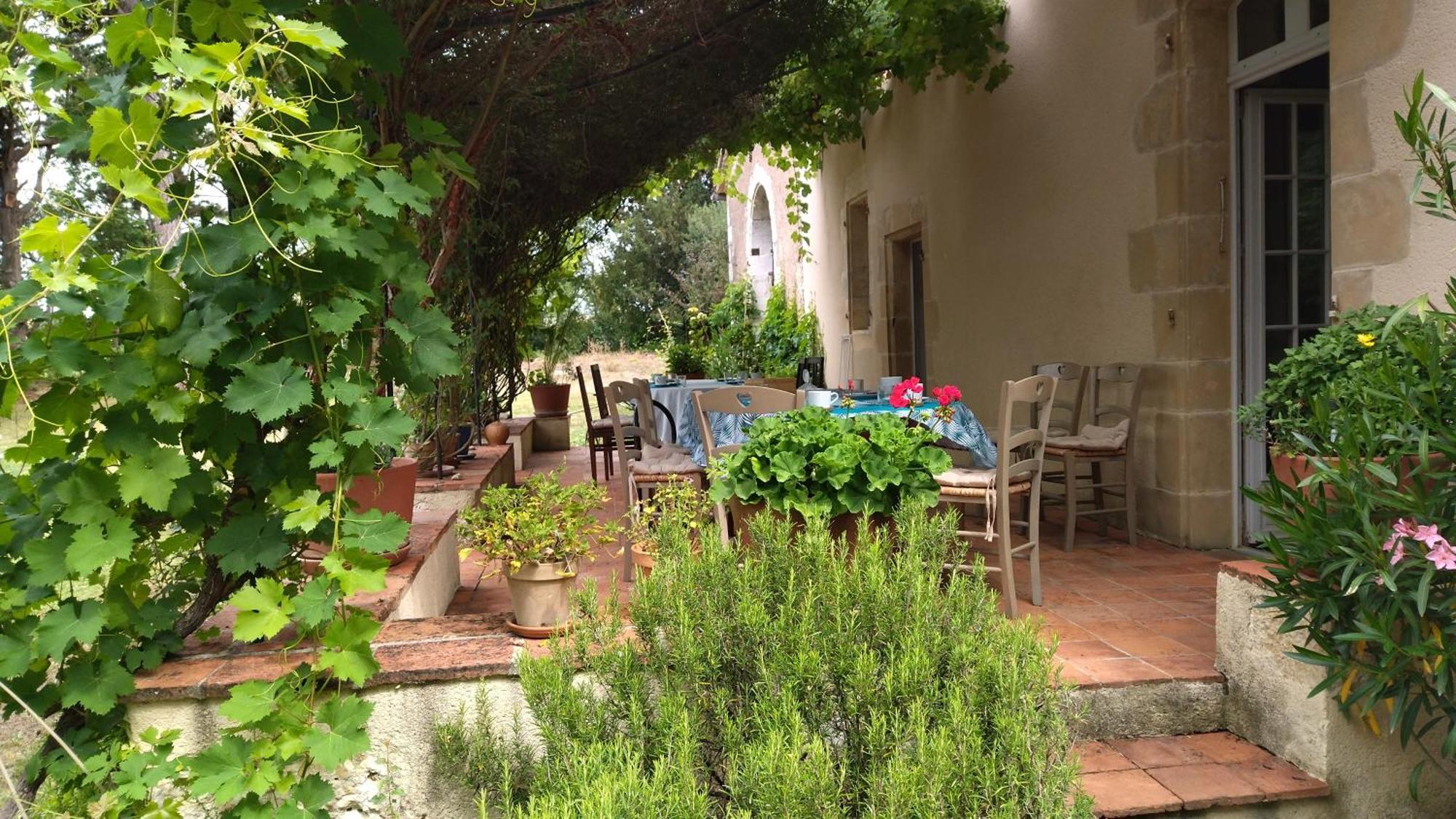 Bed and Breakfast Le Gavachon Leboulin Exteriér fotografie